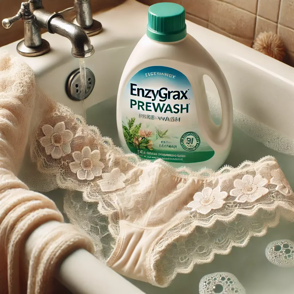 Enzygrax Prewash: La Solución para Prendas Íntimas Limpias y Cuidadas Durante tu Periodo